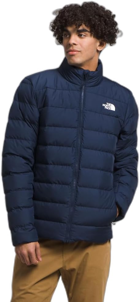 THE NORTH FACE Men's Aconcagua 3 Jacket | Wind Resistant, Water Repellent, 600 Fill Waterfowl Down Insulation