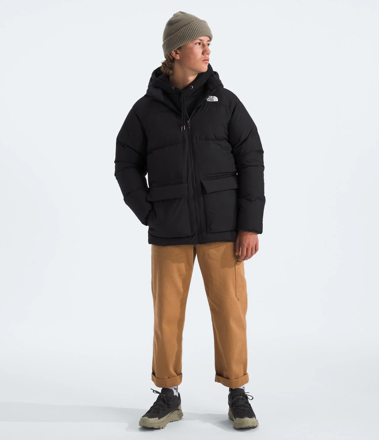 North Down Fleece-Lined Short Parka (Teens') - NF0A88UW