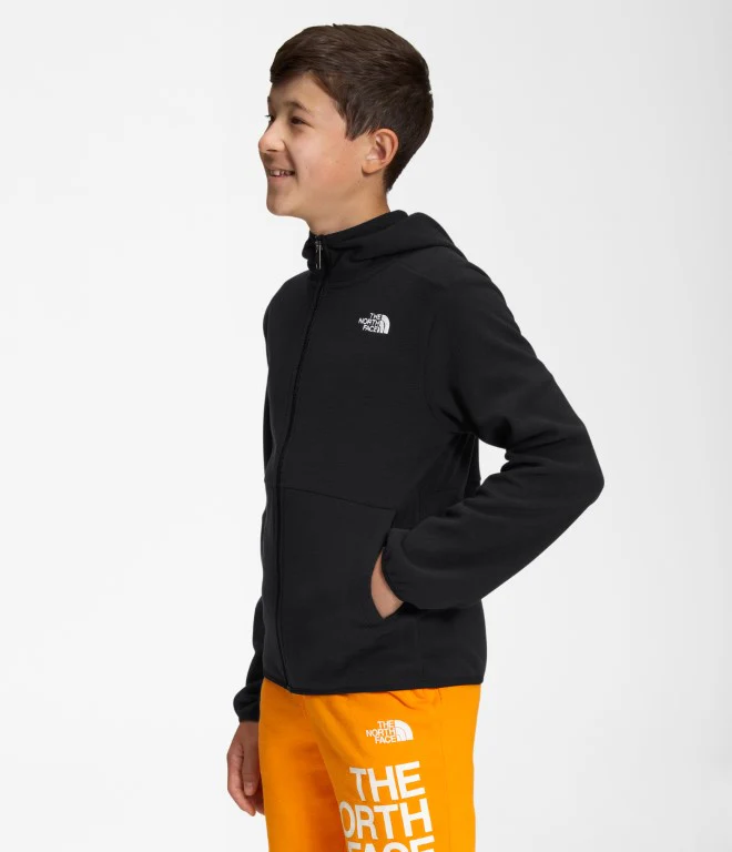Big Kids’ Glacier Full-Zip Hooded Jacket (Youth) - NF0A7WQQ - Past Season