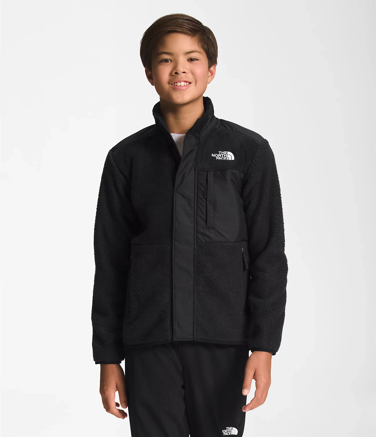 Forrest Fleece Mashup Jacket (Boys') - NF0A82SY - Past Season