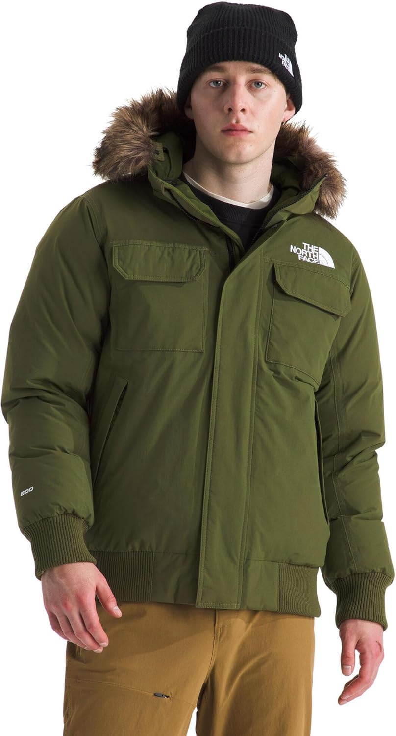 The North Face mens Mcmurdo Bomber Jacket | Waterproof, Waterfowl Down Insulation, Hooded Jacket