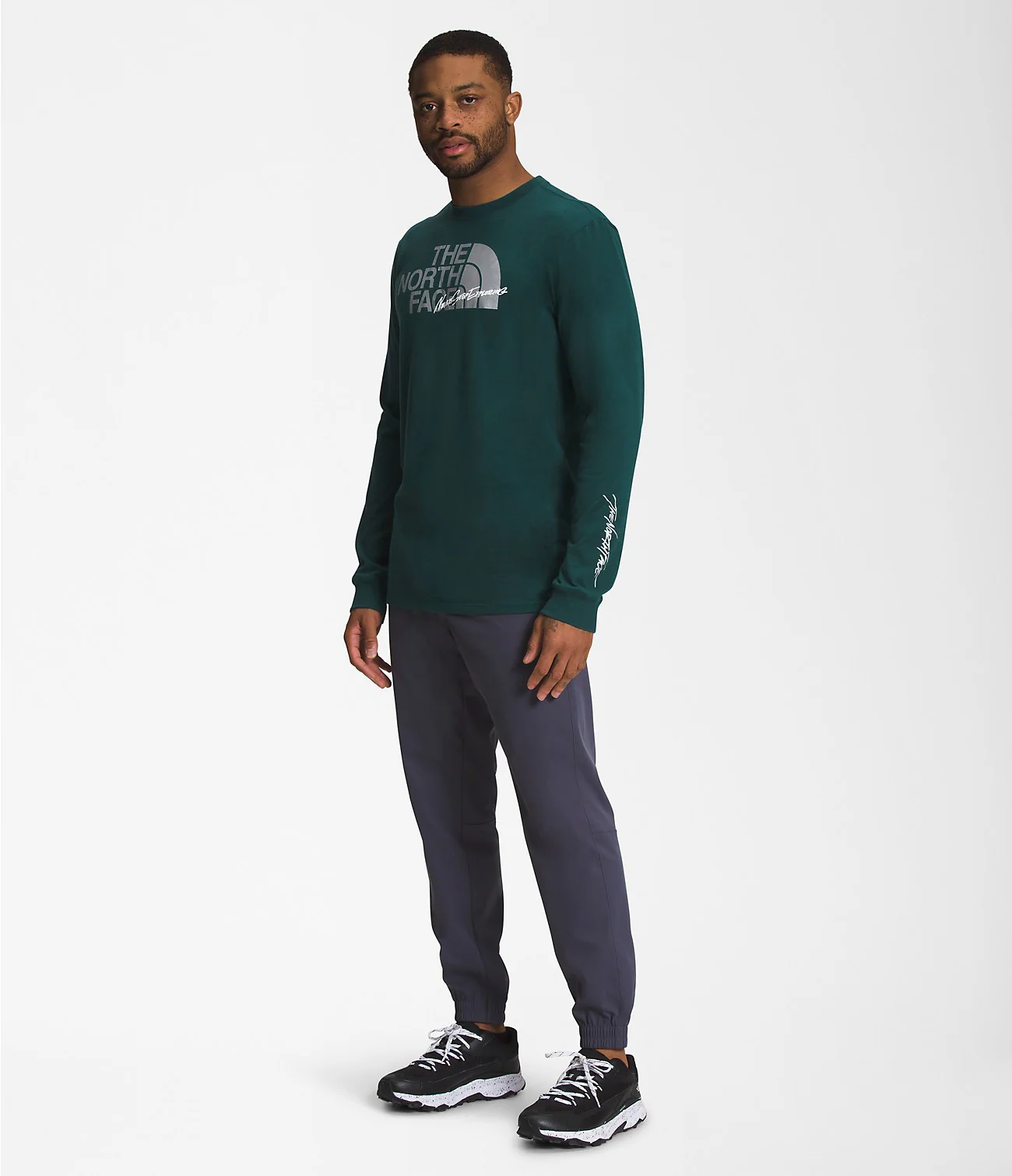 Long-Sleeve Graphic Injection Tee (Men's) - NF0A7UOJ - Past Season