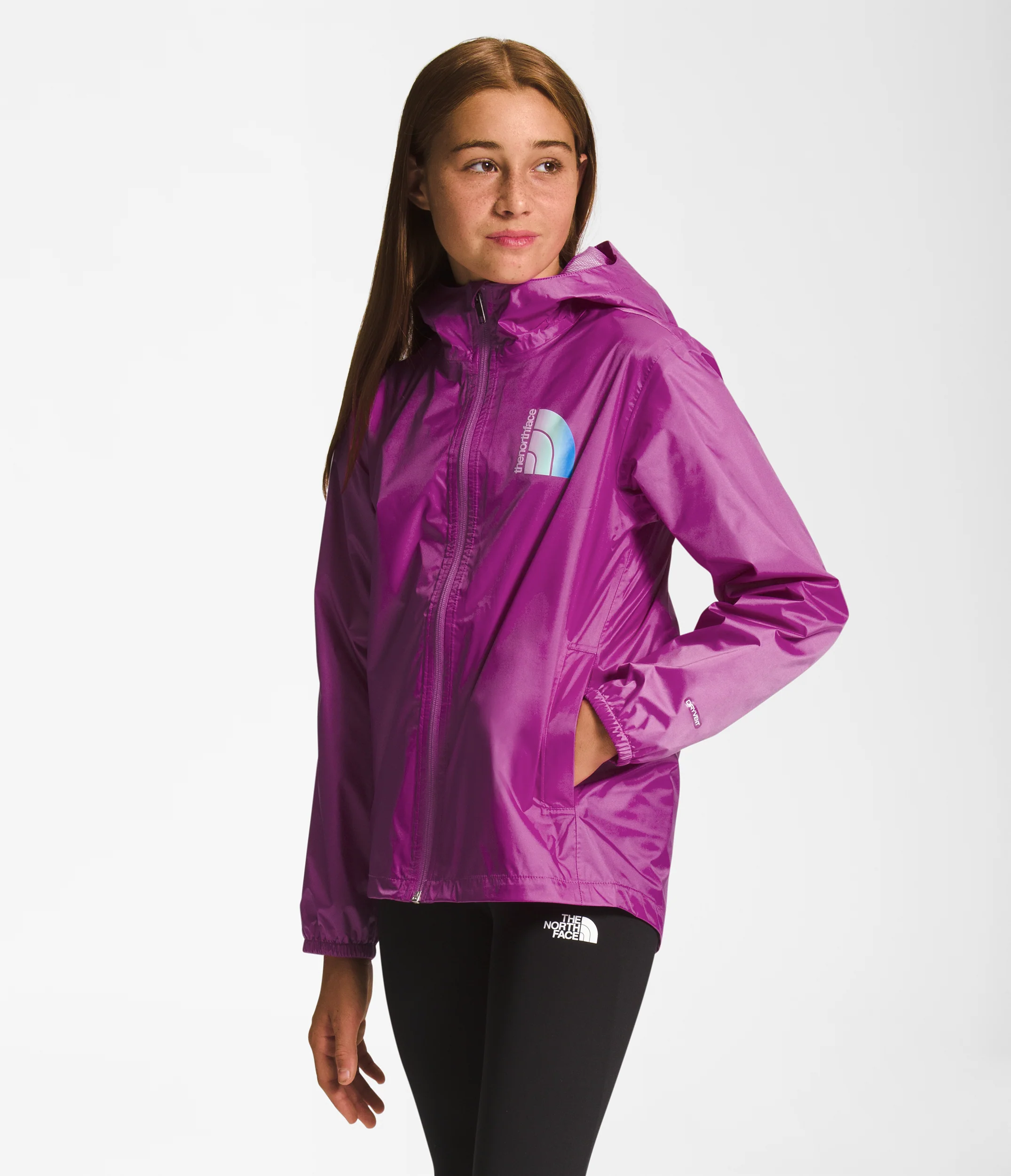 Zipline Rain Jacket (Girls') - NF0A82RW - Past Season