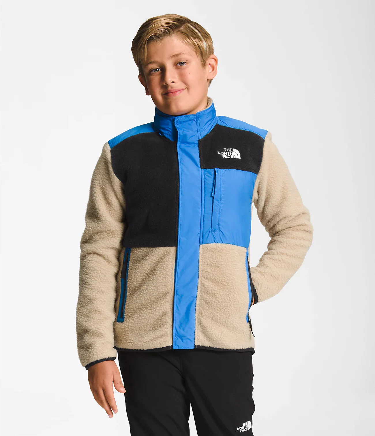 Forrest Fleece Mashup Jacket (Boys') - NF0A82SY - Past Season
