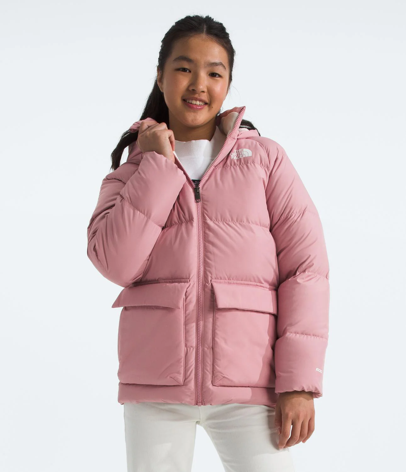 North Down Fleece-Lined Short Parka (Teens') - NF0A88UW