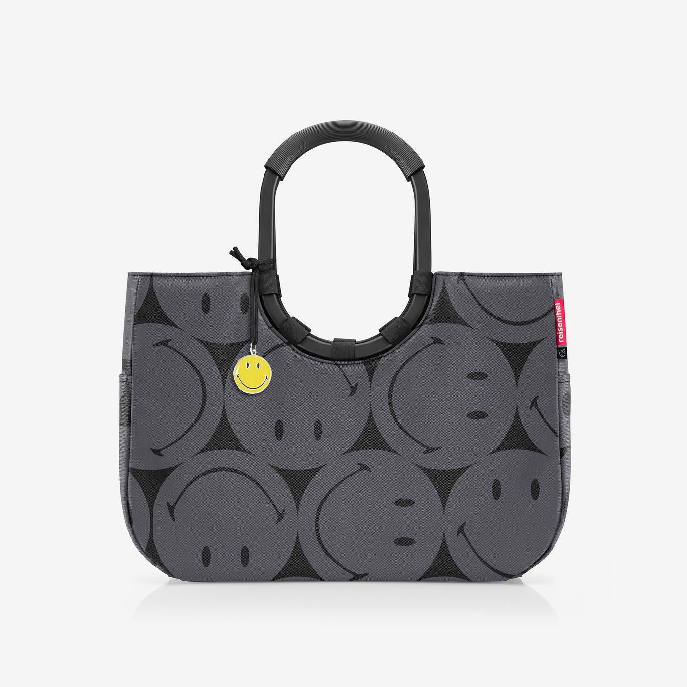 loopshopper L smiley grey