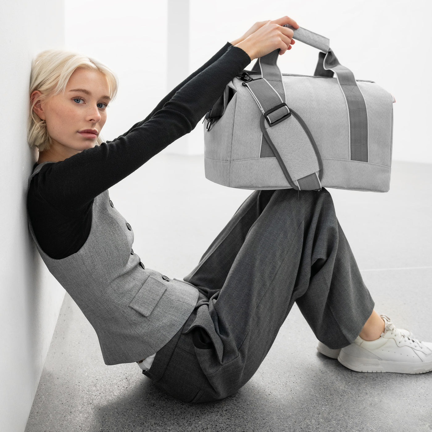 allrounder M herringbone grey