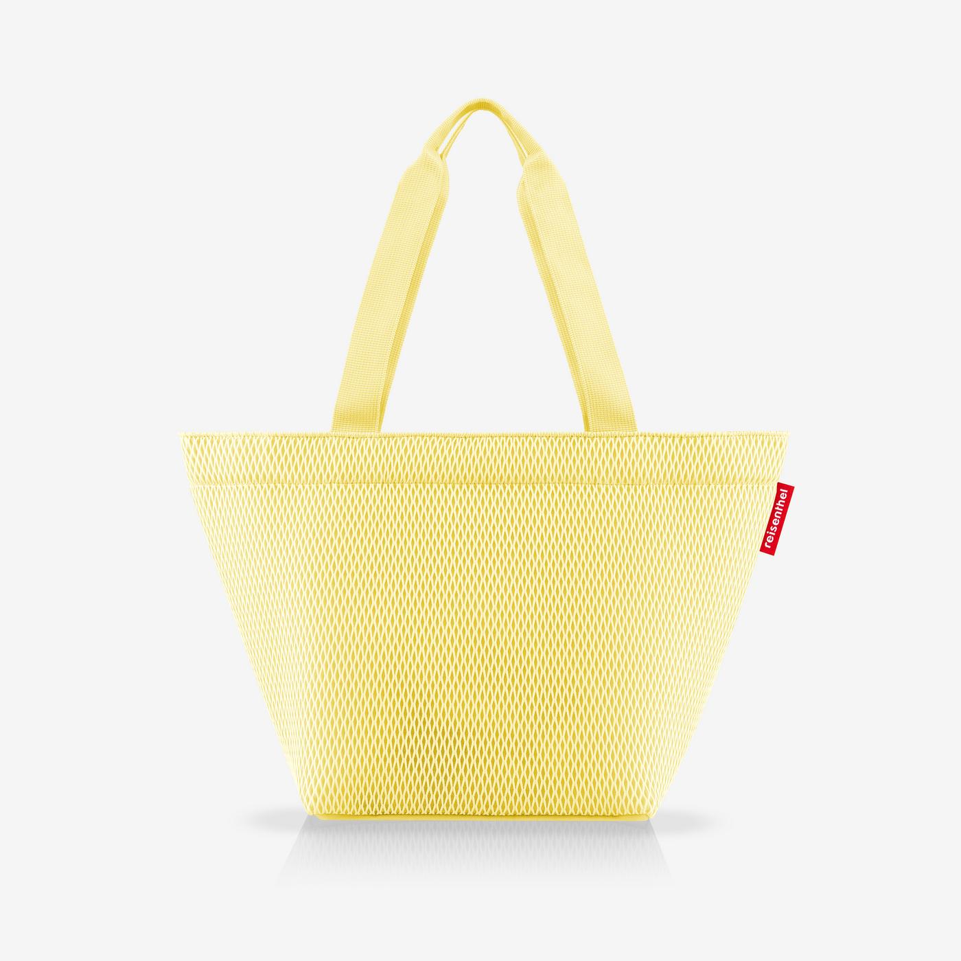 shopper M mesh lemon