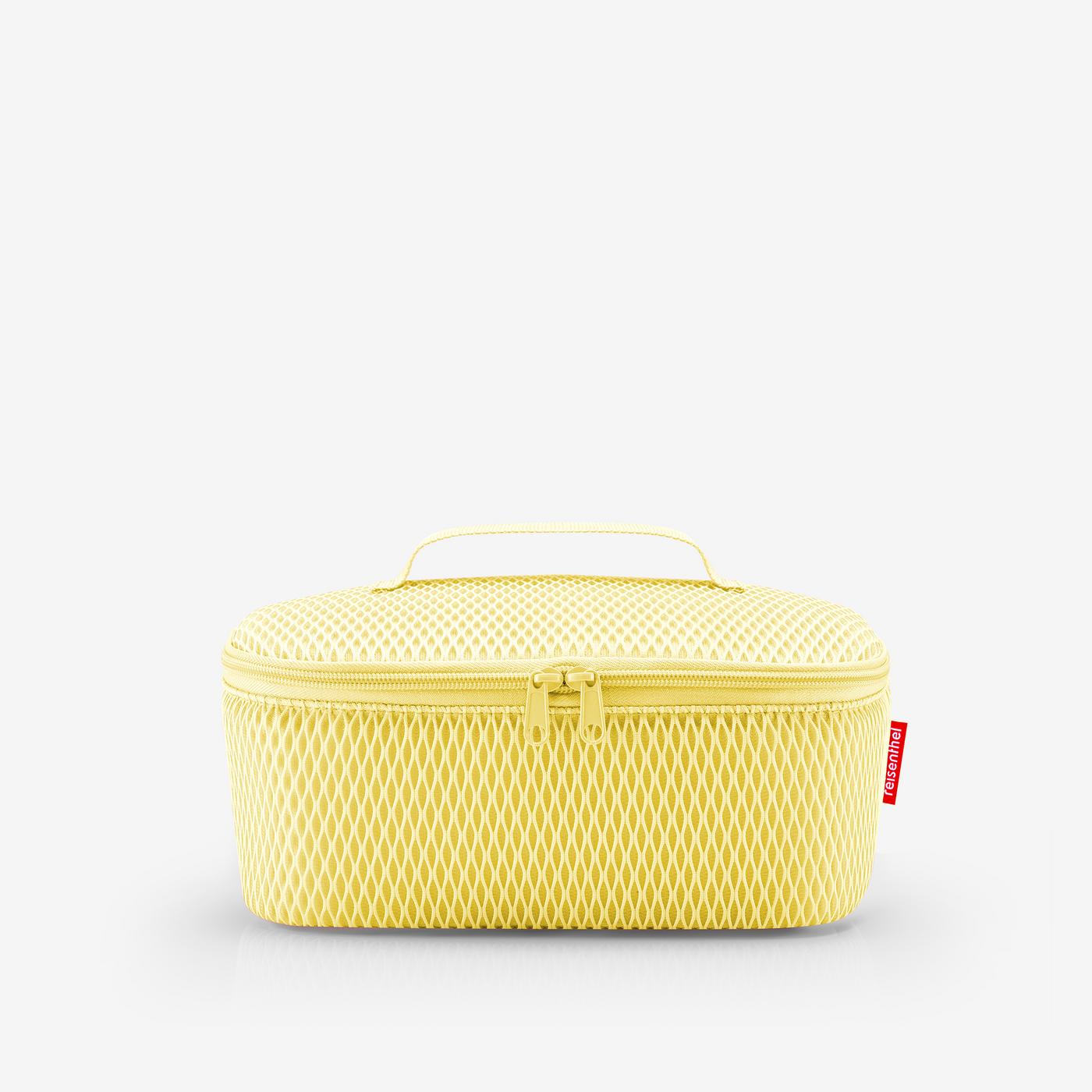 coolerbag M pocket mesh lemon