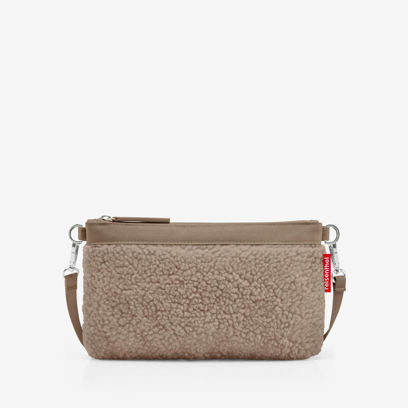 mini pouch teddy brown