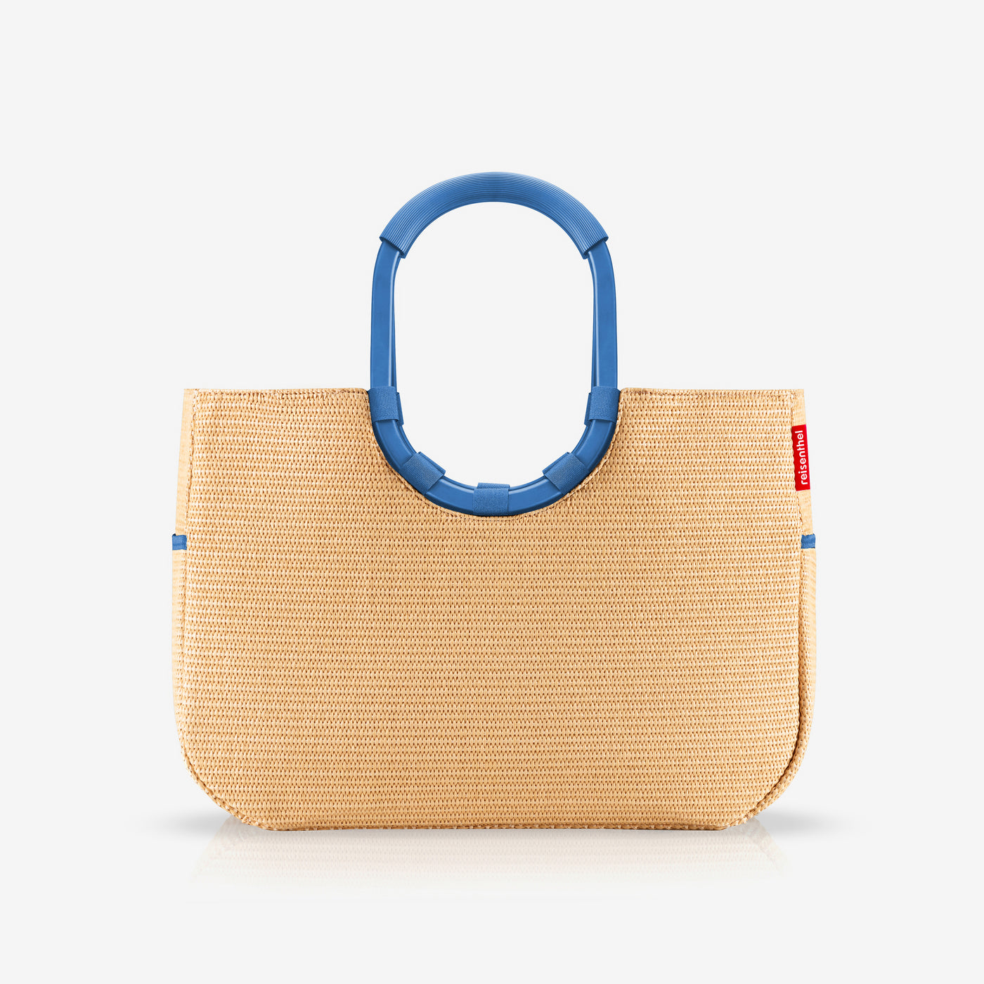 loopshopper L frame raffia blue