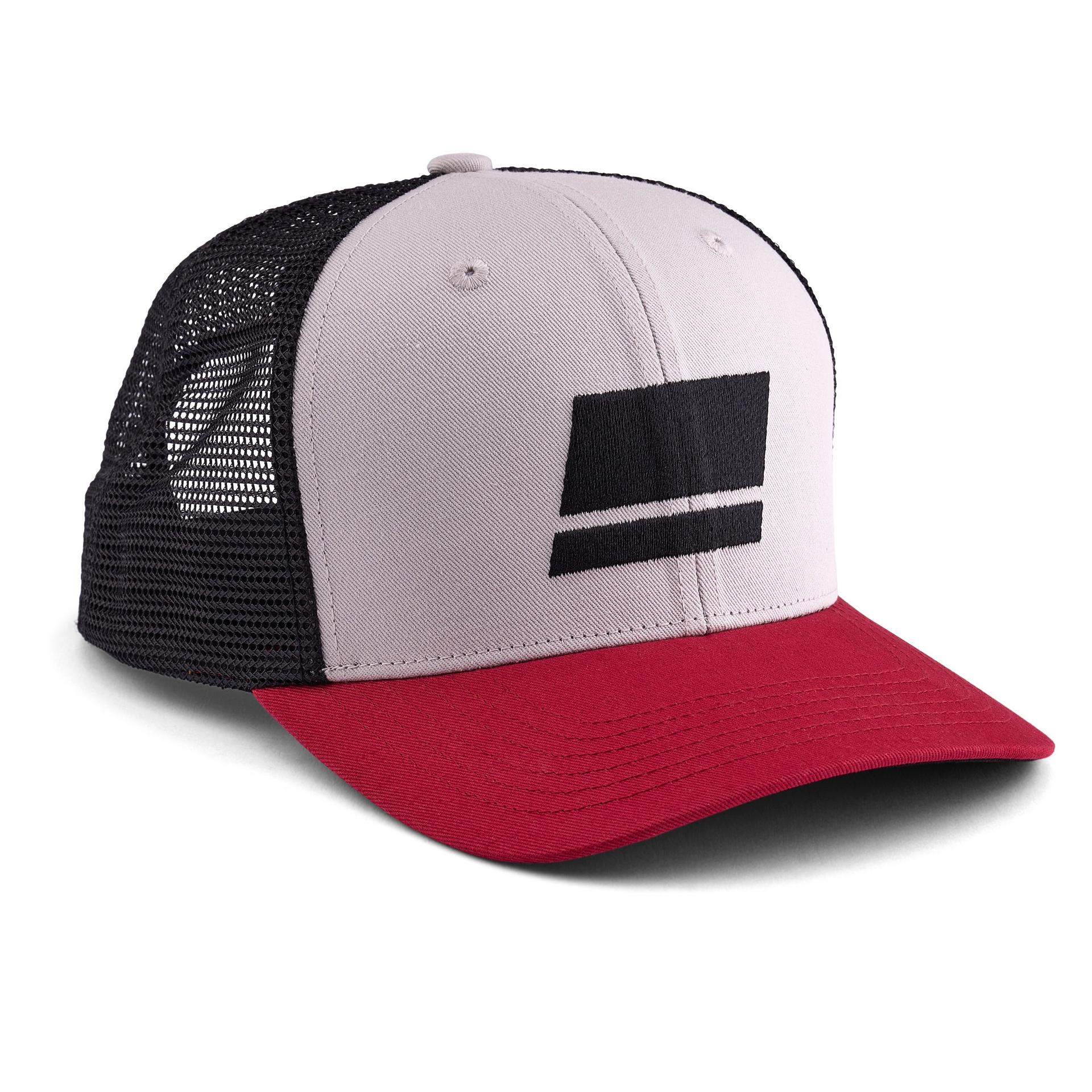 Flag Logo Trucker - Black & Charcoal