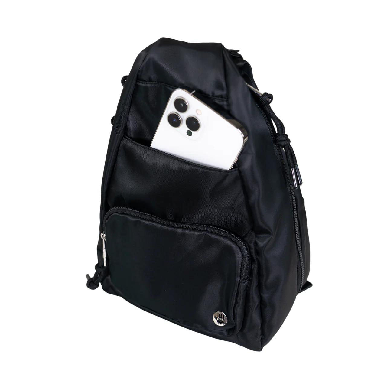 SPORTY CONVERTIBLE BACKPACK/SLING BLACK