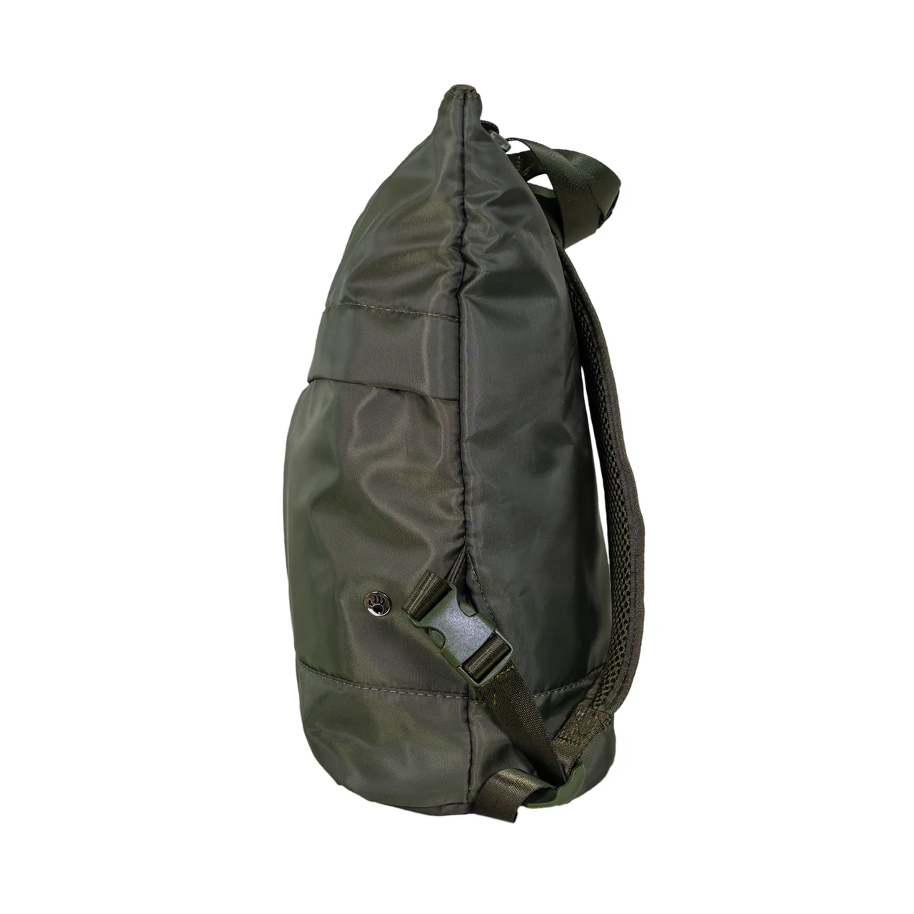 CONVERTIBLE NYLON TOTE / BACKPACK DARK OLIVE