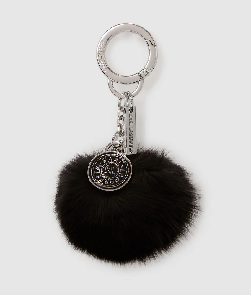 Faux-fur keychain