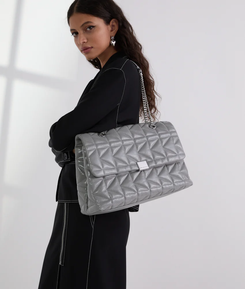 K/KUILT SHINY LARGE SHOULDER BAG