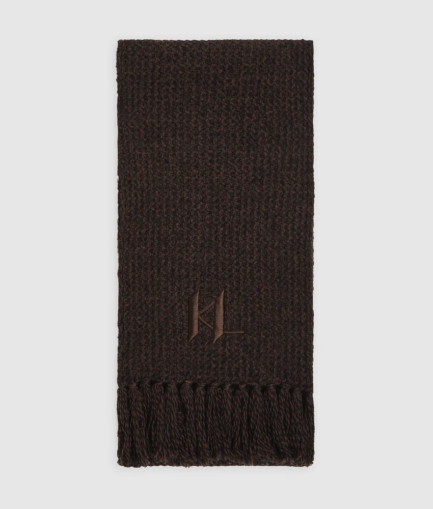 K/Monogram scarf