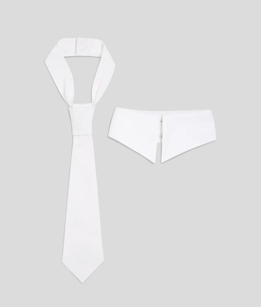 KARL STUDIO COLLAR AND TIE