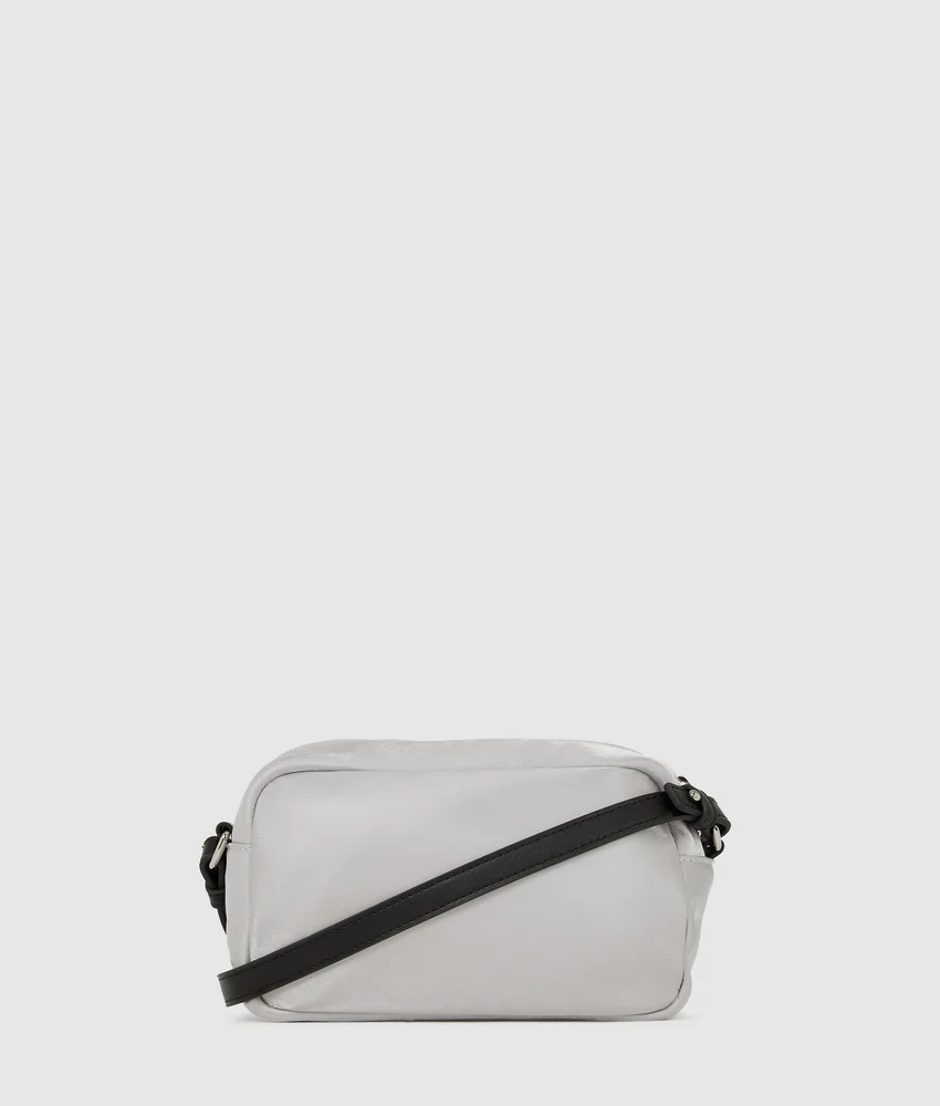 Metallic nylon camera bag