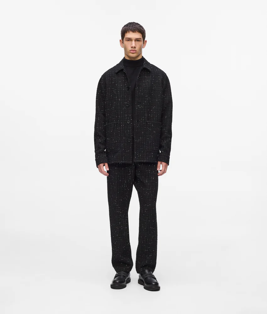 Boucle overshirt