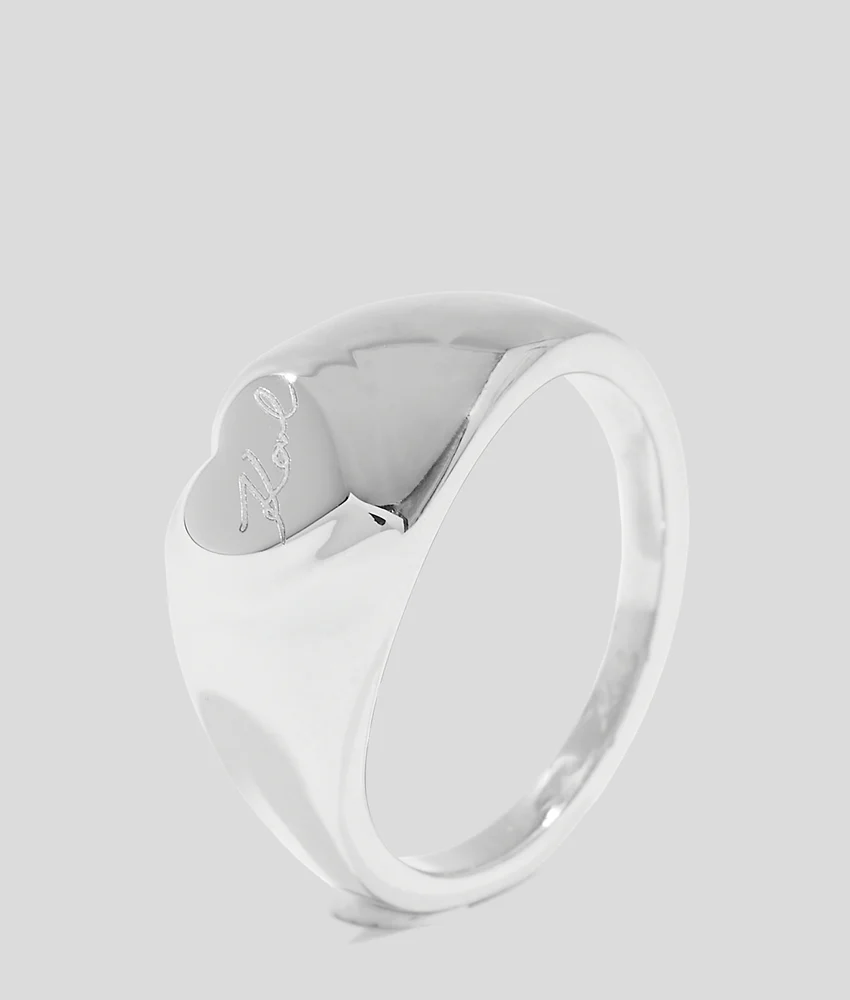SIGNATURE HEART RING