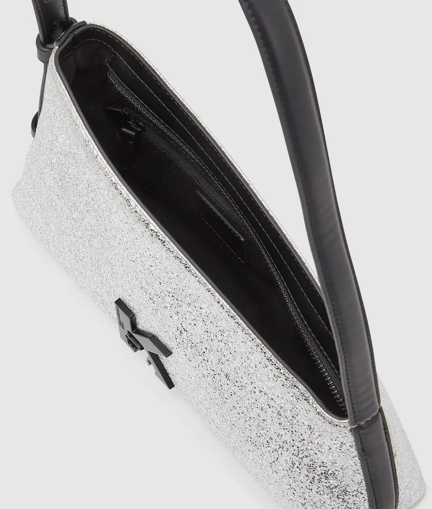 Geo shiny shoulder bag