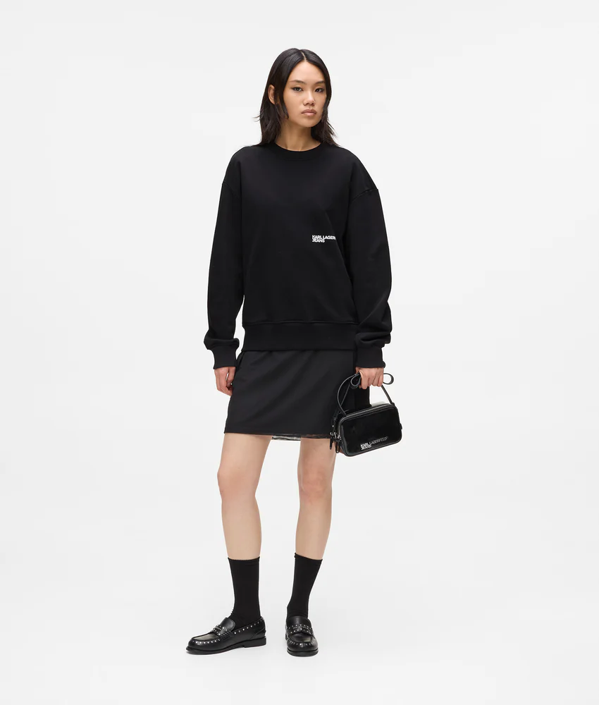 Relaxed Karl quote sweatshirt