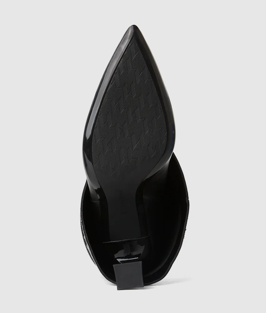 Debutante tall fold-down boots