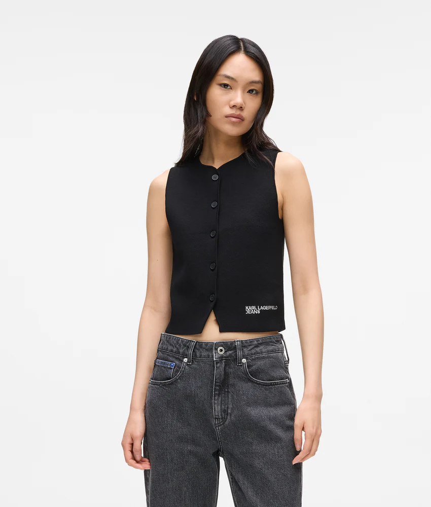 Knit vest