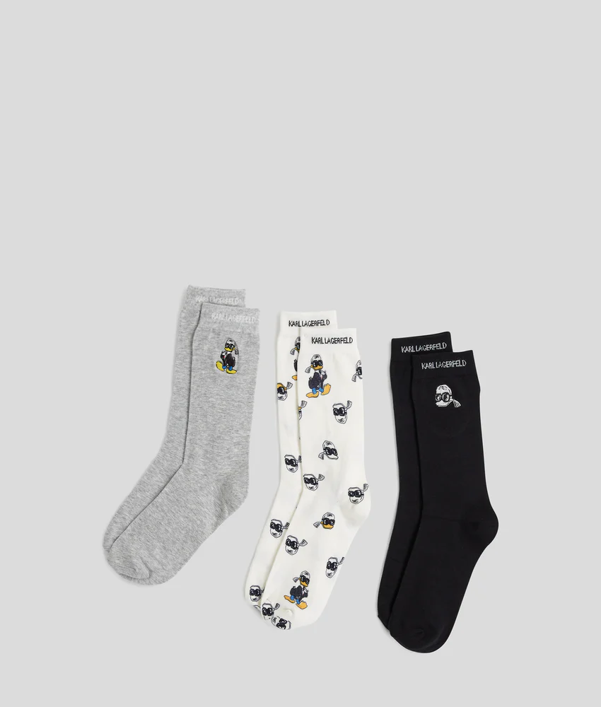 DISNEY X KL PRINT SOCKS �C 3 PACK