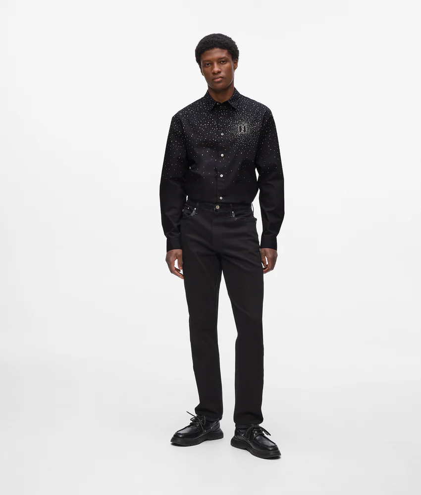 Rhinestone Degrad�� shirt