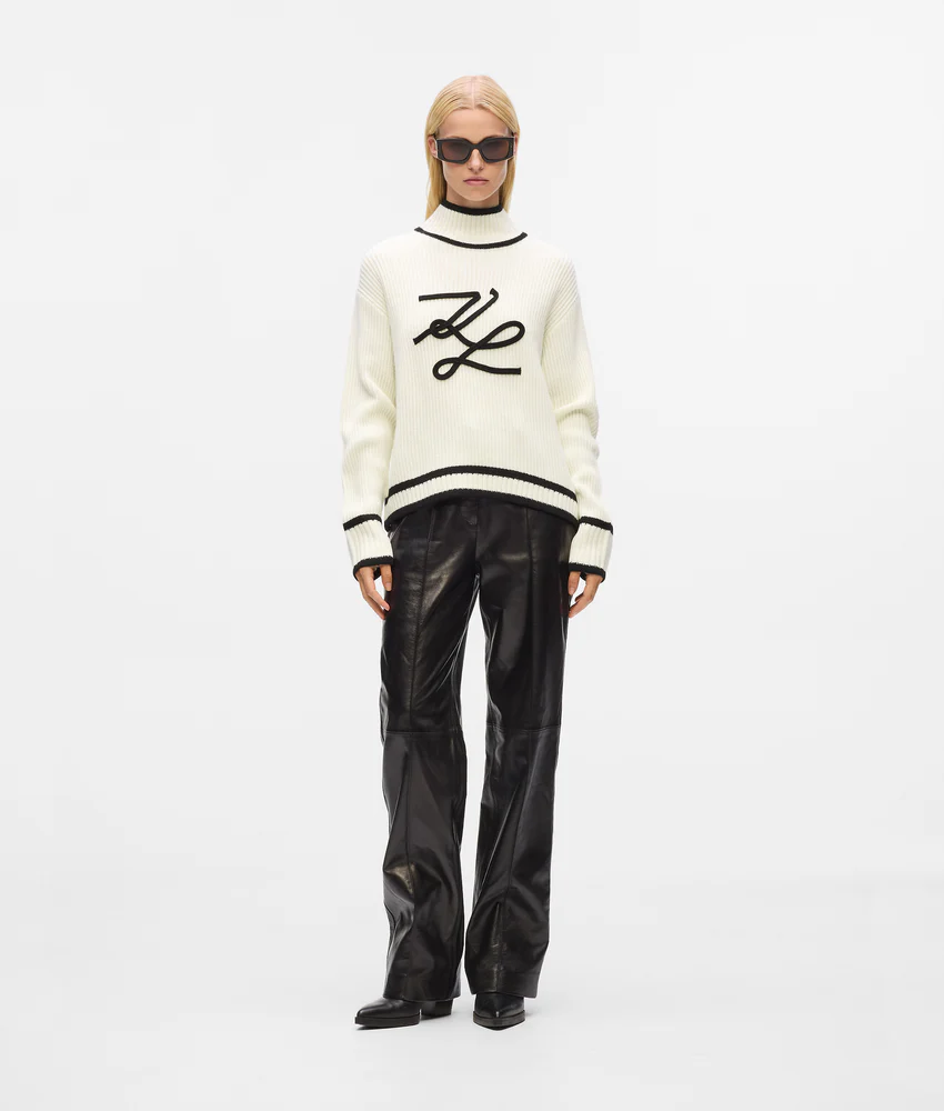 Turtleneck Autograph sweater