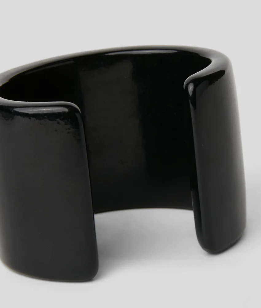 K/SIGNATURE RHINESTONES CUFF BRACELET