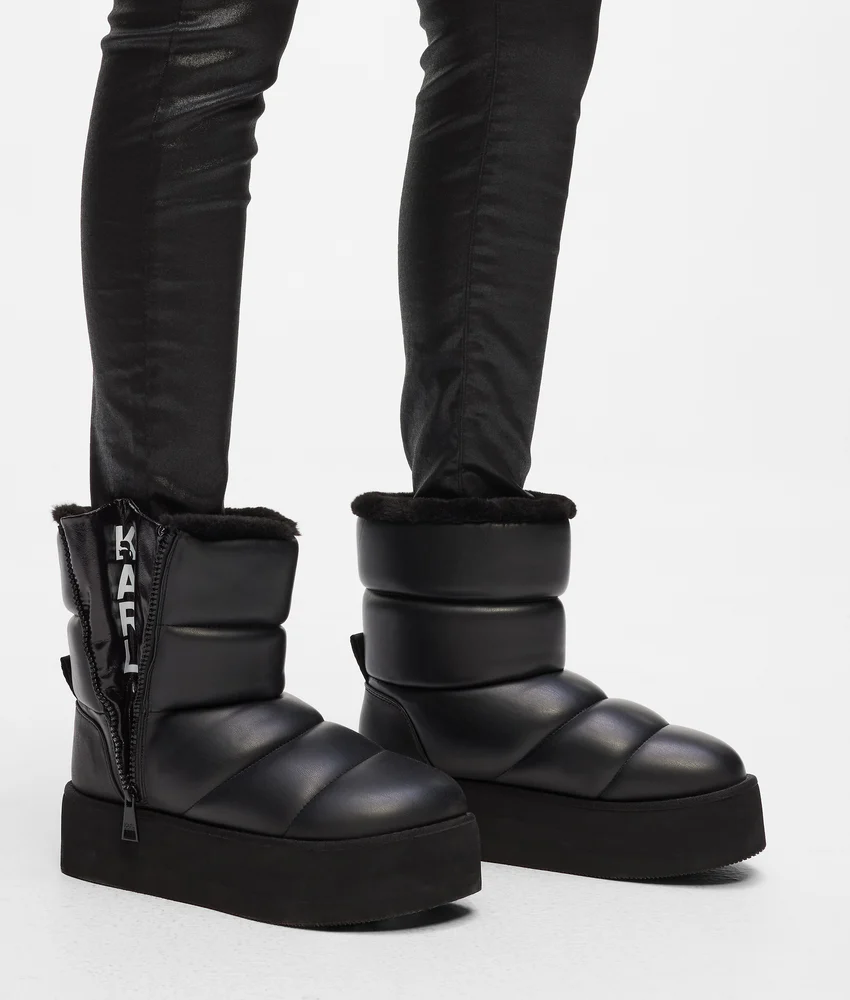 Thermo mid-calf padded boots