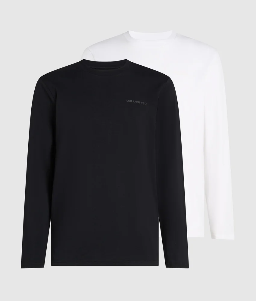 Lounge long-sleeved T-shirt �C 2 pack