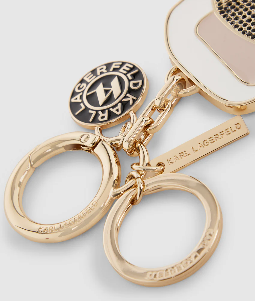 Ikon rhinestone keychain