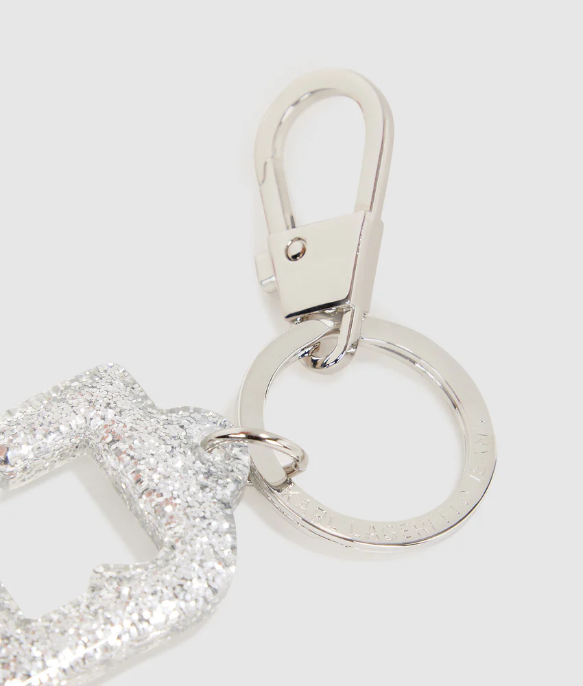 Glitter keychain