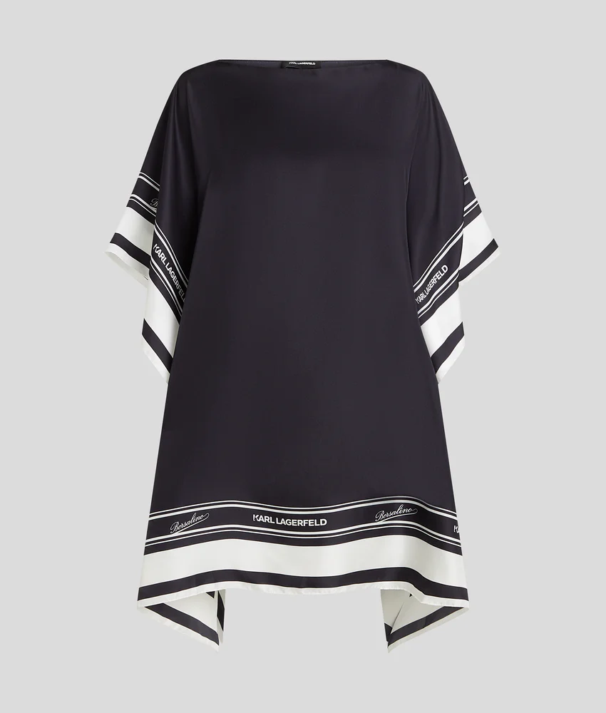 KL X BORSALINO SILK TUNIC