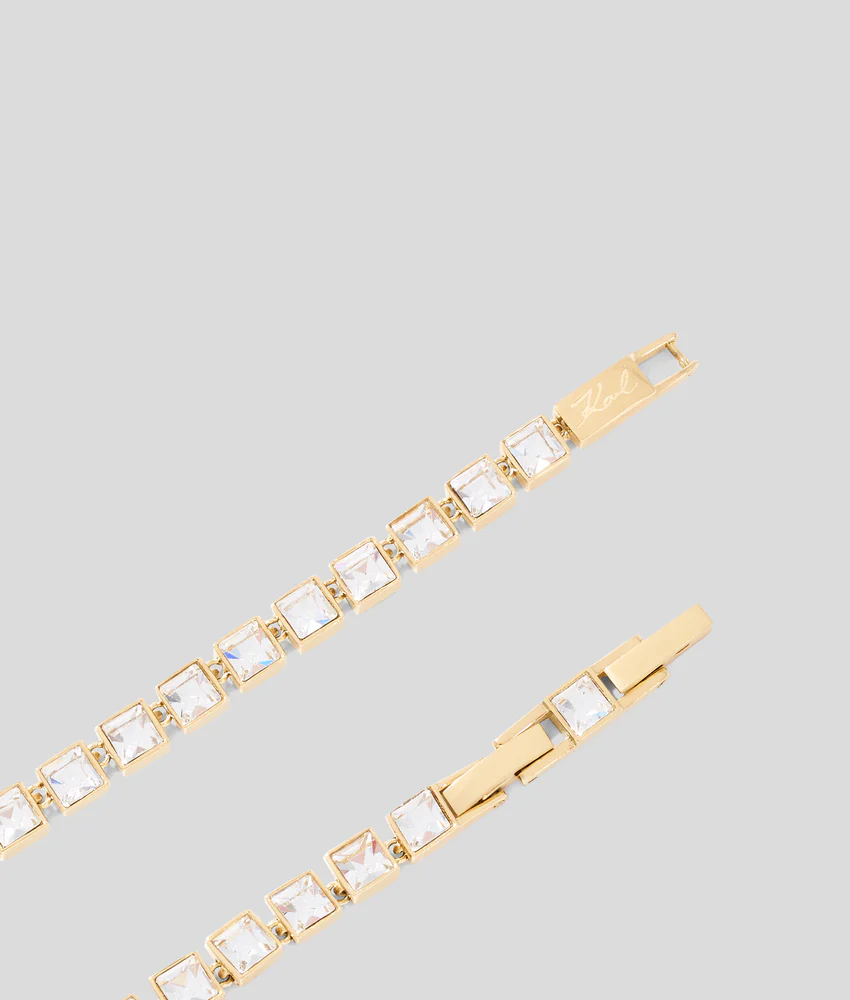 GOLD CRYSTAL NECKLACE