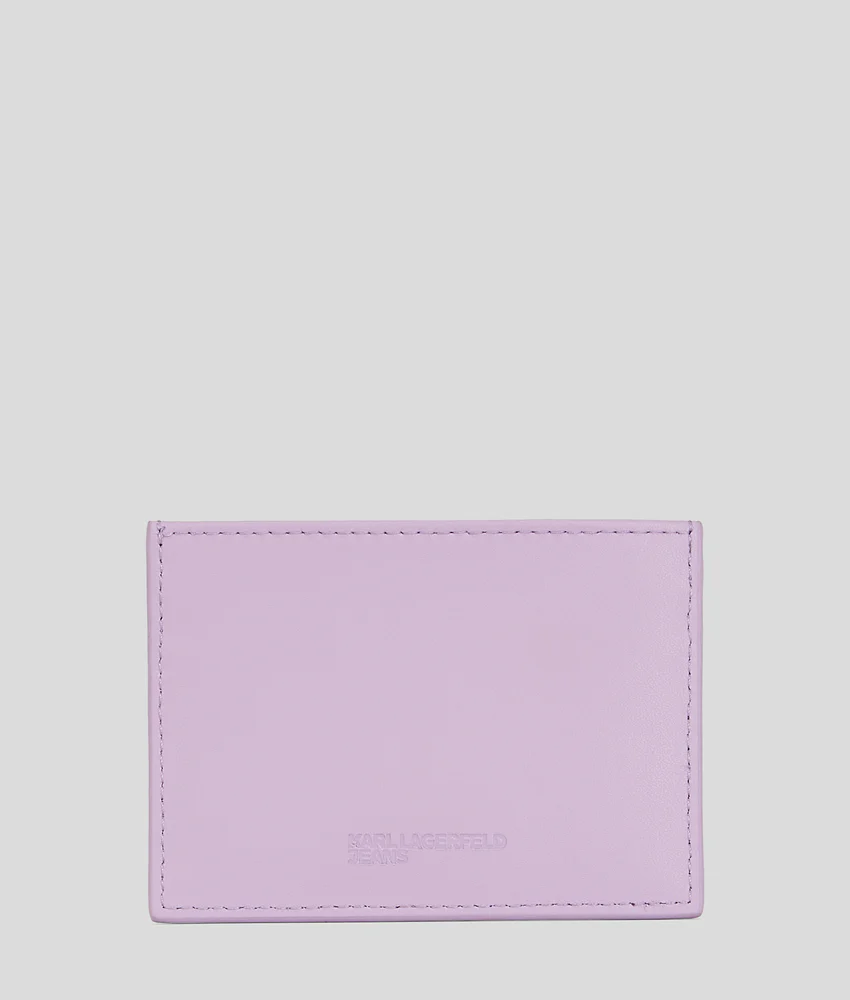GEO LEATHER CARDHOLDER