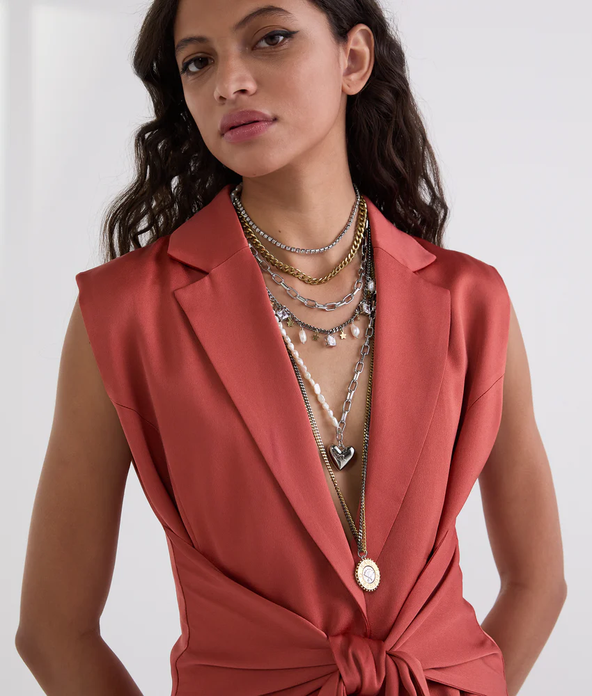 K/ROCK MULTI-CHAIN NECKLACE