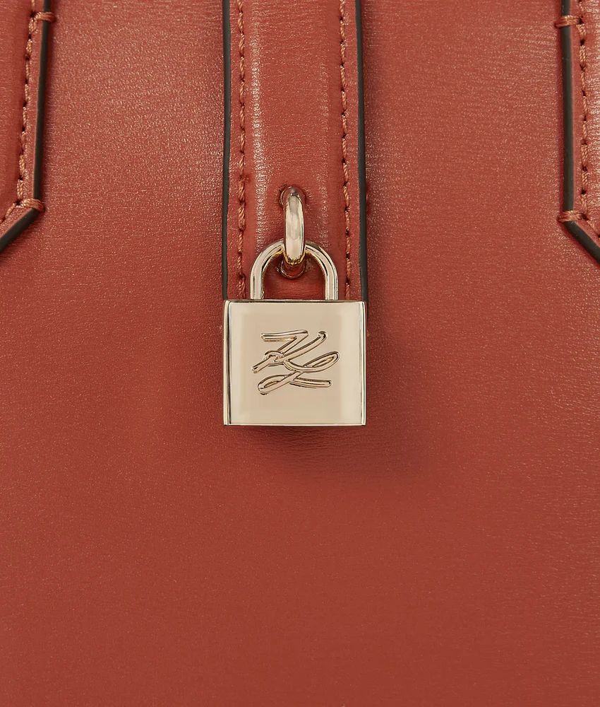 K/AUTOGRAPH PADLOCK MINI TOTE BAG