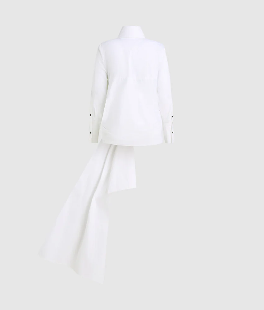 KL Studio bow detail shirt