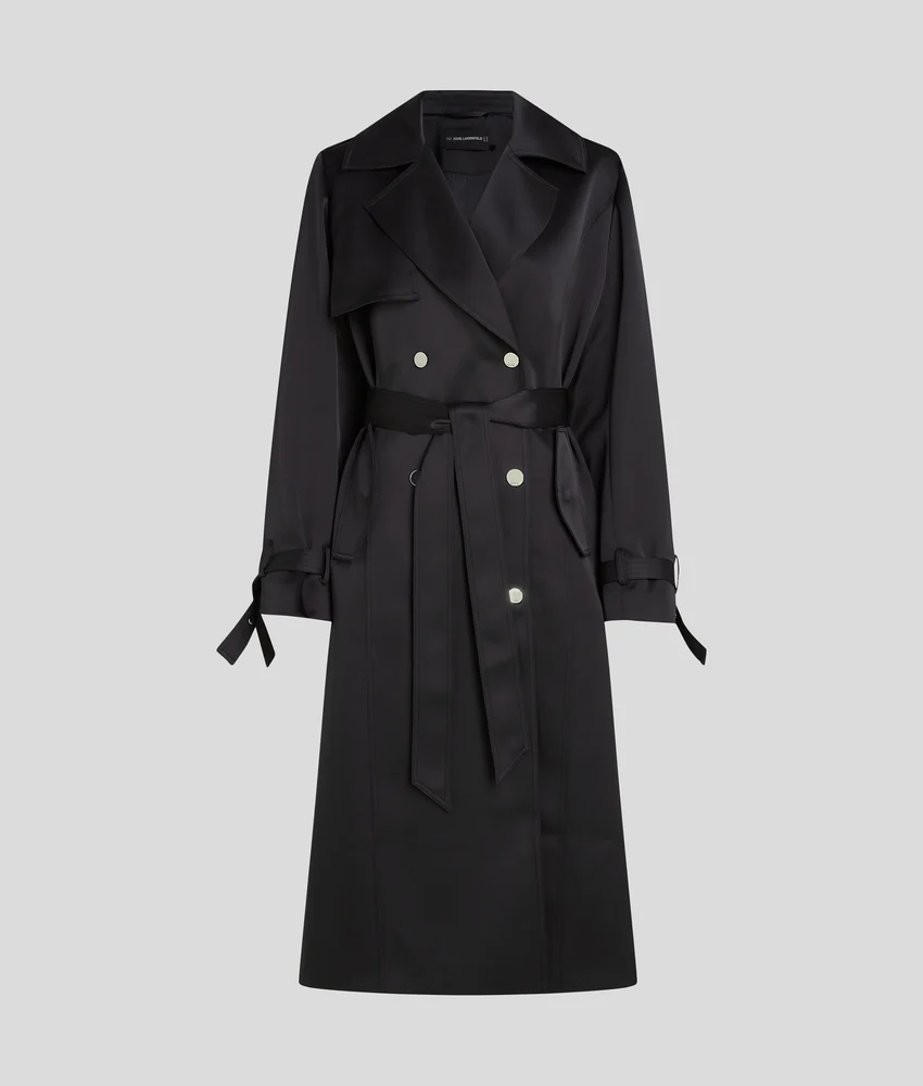 FLUID TRENCH COAT