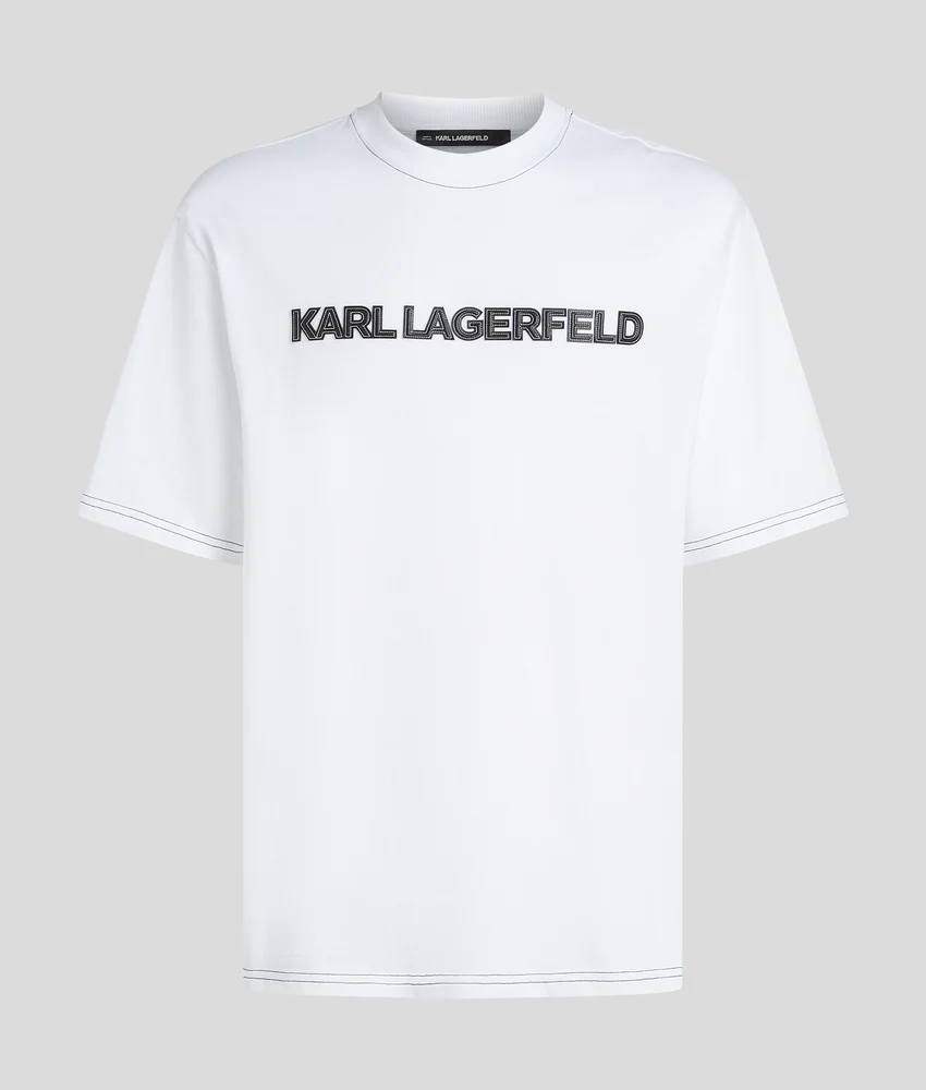 CONTRAST STITCH T-SHIRT