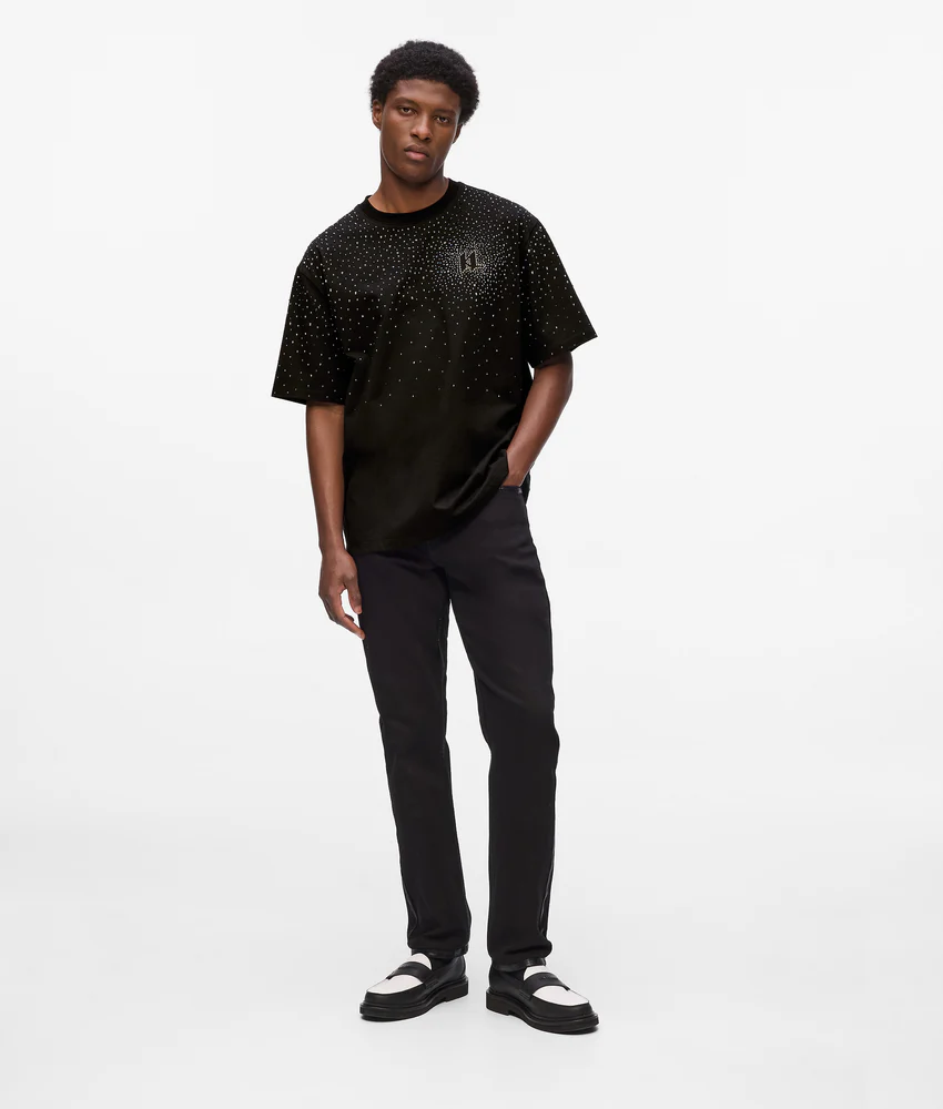 Rhinestone Monogram T-shirt