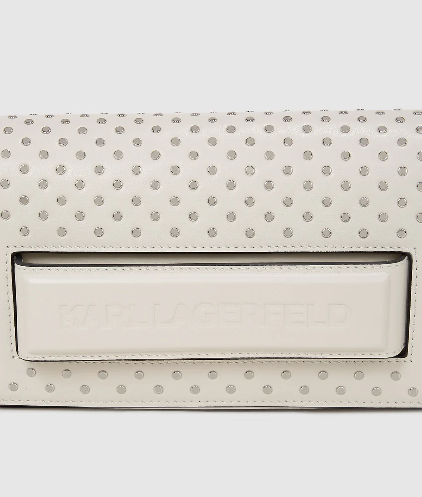 Ikon K studded shoulder bag