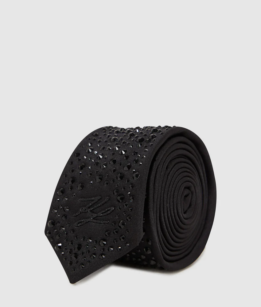 K/Autograph rhinestone tie