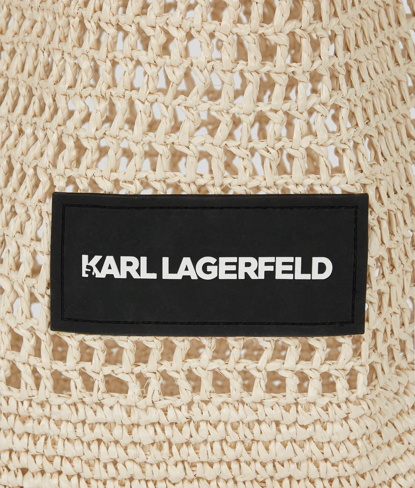 LOGO CROCHET BEACH BAG