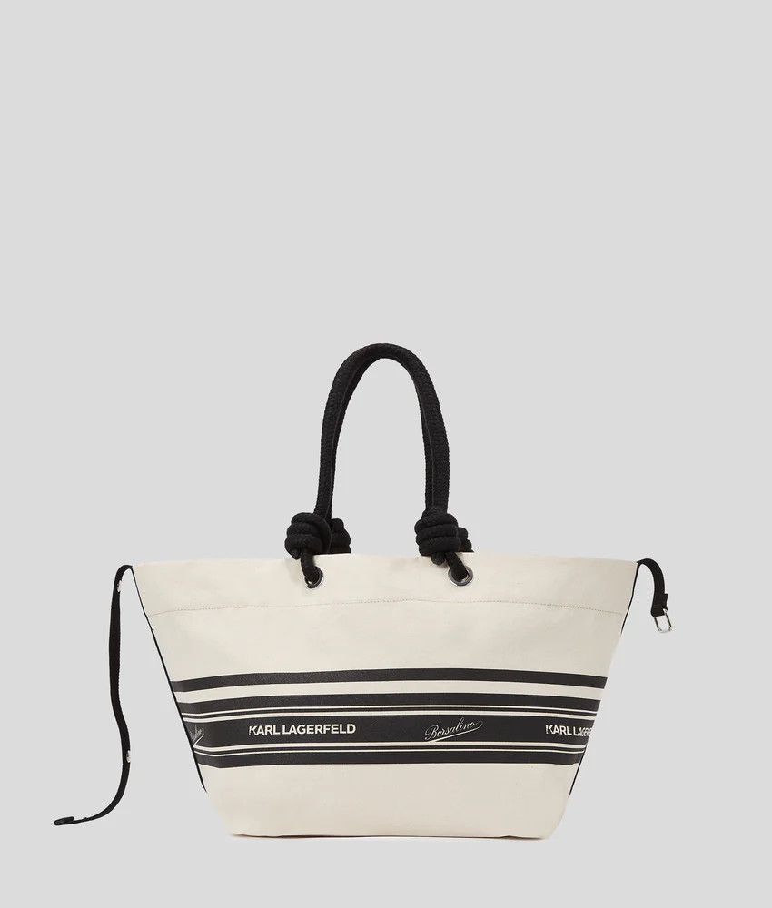 KL X BORSALINO BEACH TOTE BAG